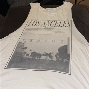 Cut off graphic t-shirt